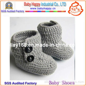 Baby Girl Crochet Knitting Baby Shoes